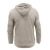 Men Outdoor Long Sleeve Multiple Pockets Drawstring Hooded Sweatshirt