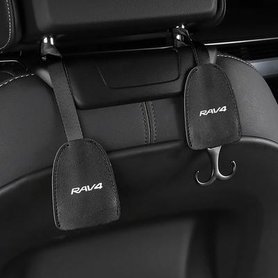 Hidden Double Headrest Hooks with Logo for the New Custom Accessories for Car Interior Organization and Easy Beautiful and Custom Interior Accessories
