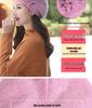 Women's Winter Fashion Knitted Wool Beret with Rabbit Fur - Cute Korean-Style Beanie