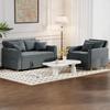 YODOLLA 2 Seater Sofa bed, 3-in-1 Convertible Sleeper Sofa 160cm