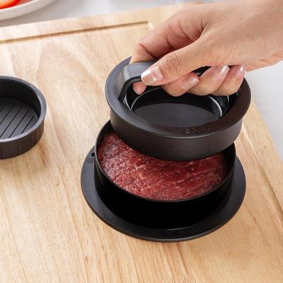 Set Premium Pressa per Hamburger in ABS - Strumenti Durevoli per Stampo per Carne