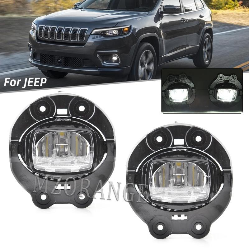 LED Fog Light for Jeep Cherokee Headlight Front Bumper Fog Lamp Driving Lamp Car accessories 68410368AB