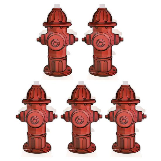 

Dog Pee Trainer Hydrant for Dogs to Pee on Dog Hydrant Pee Post Potty Training Dog Pee Post to Mark Pee Spot on Pee Pad 5pcs