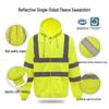Autumn/Winter Thick Reflective Hoodie, Outdoor Traffic Safety Gear