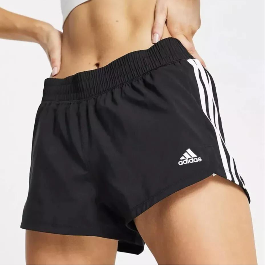 Adidas Casual Running Training Woven Shorts Women Bottoms Black GH8146