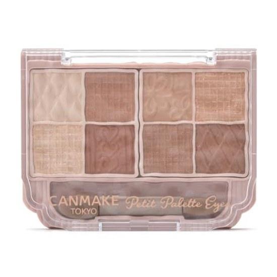 Canmake Petit Palette Eyes 04 Almond Brulee 2.0g Eyeshadow Applicator Brown