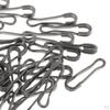 50 Pieces Fishing Snaps Swivels Baits Clip Carp Tackle