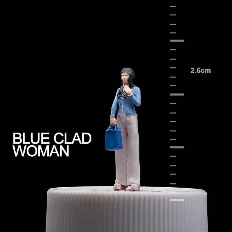 Detailed Miniature Resins Collectibles 1/64 Scale Handcrafted Figures Perfect For Model Train Layouts And Dioramas