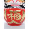 Takasaki Daruma Lucky Daruma #8 Red "Family Safety Wish Fulfillment" 25x21x26cm DARUMA-FUKU8 8" 25x21x26cm