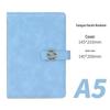 Personalized Soft Leather Diary with Buckle - Elegant Business Gift Notebook