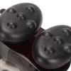 Handheld Back Massager Comfortable Household Double Node Handheld Shoulders Leg Foot Massage Device EU Plug 220V