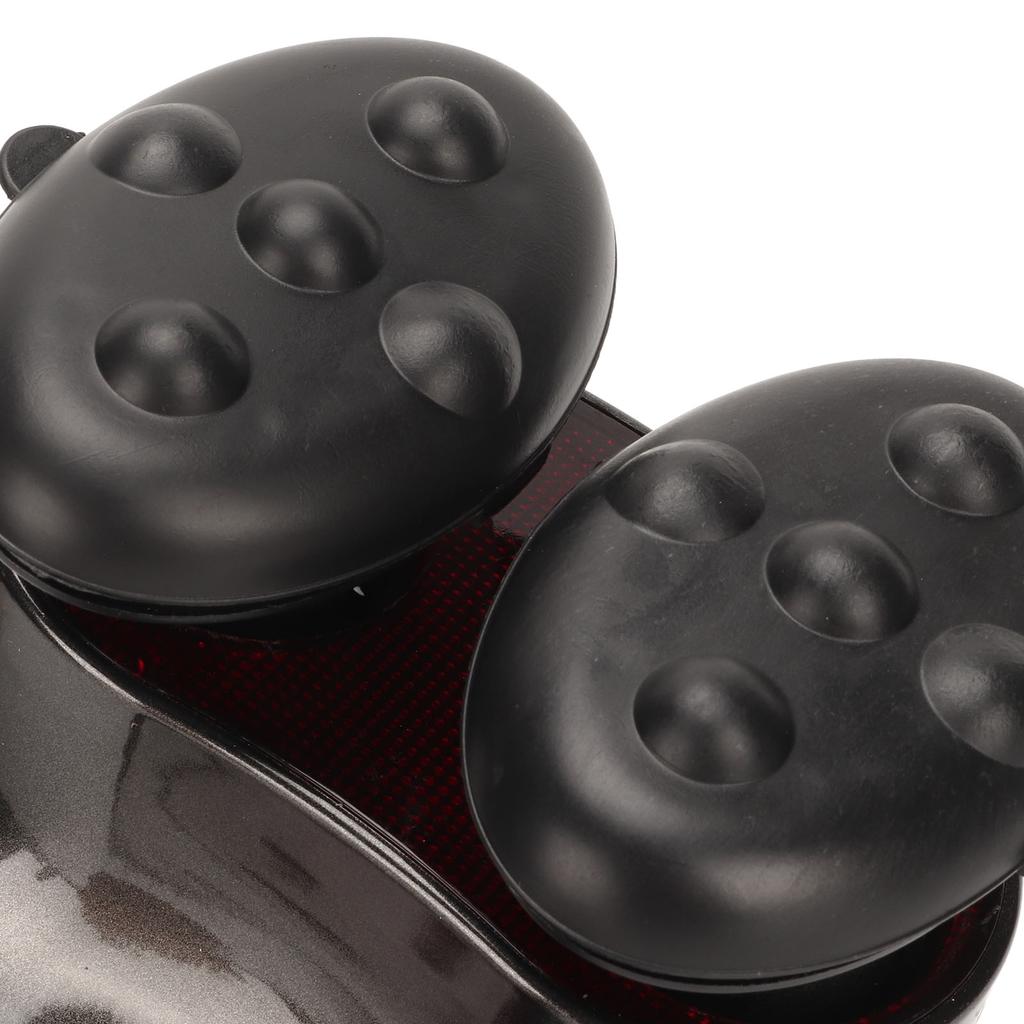 Handheld Back Massager Comfortable Household Double Node Handheld Shoulders Leg Foot Massage Device EU Plug 220V