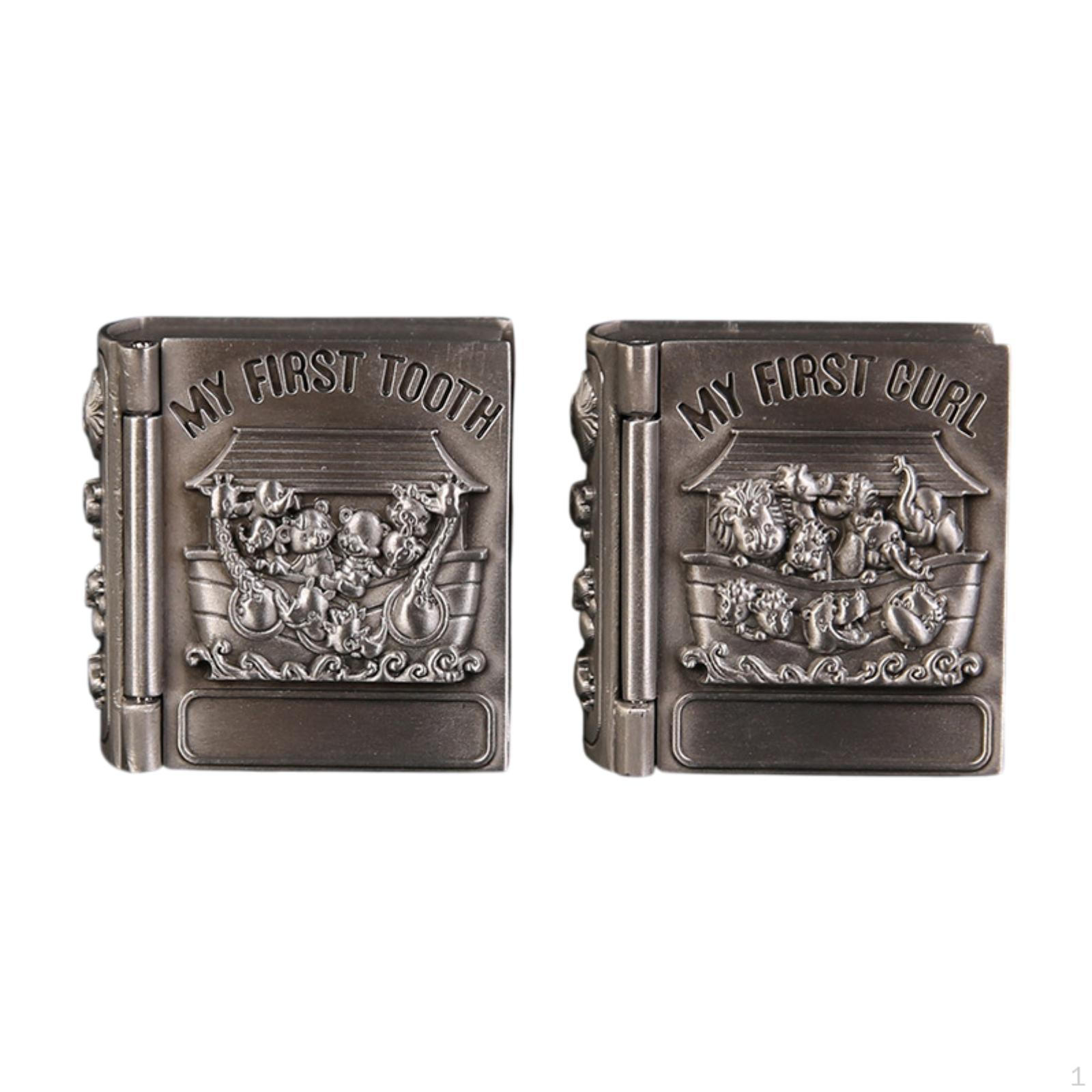 2 шт. Коробка для молочных зубов, молочные зубы, первый завиток, сувенир, экономка argent