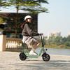 iScooter I12 12-inch Electric Scooter - 35km Range, 500W Motor, Dual Suspension System, Foldable + Seat, Convenient for commuting,Green