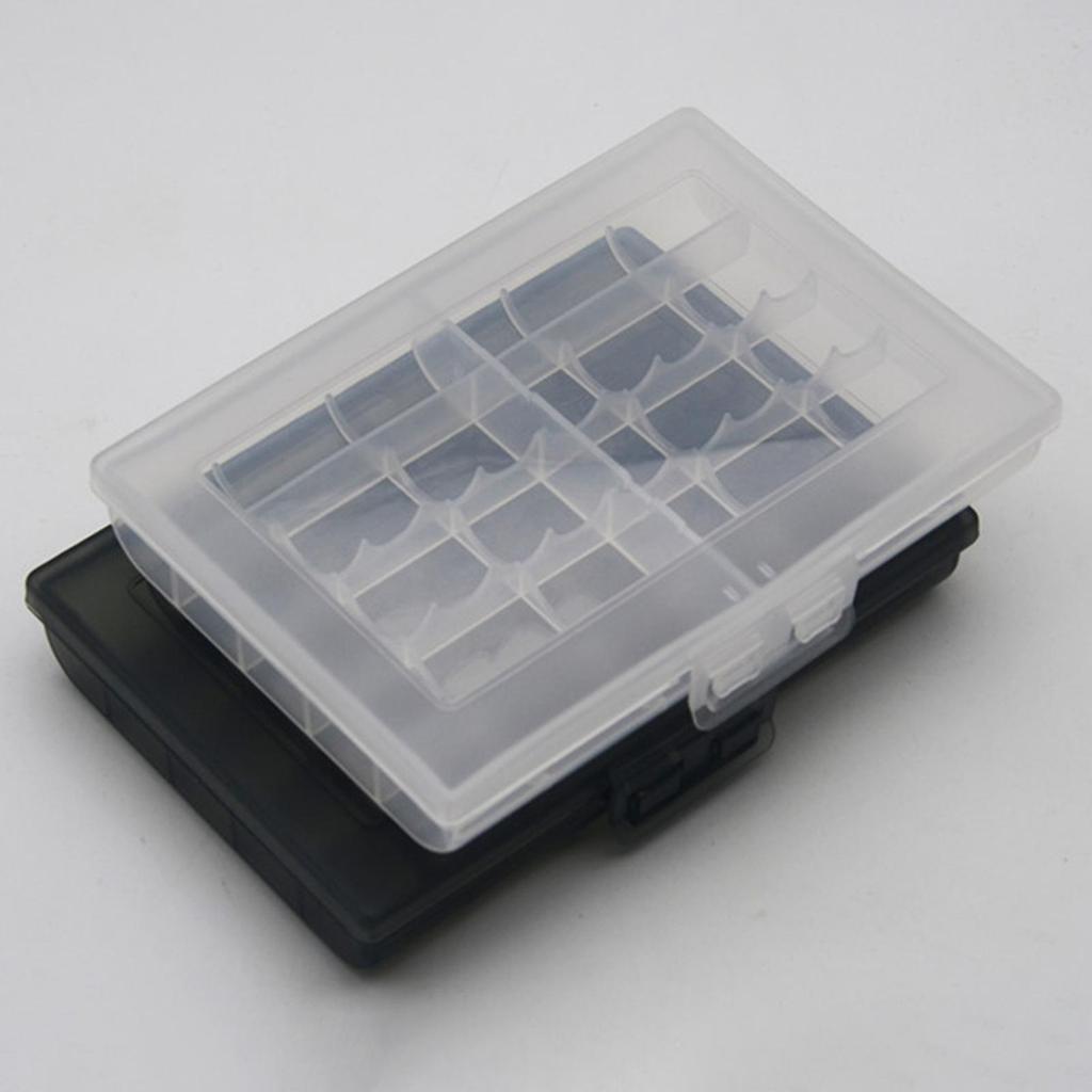 Battery Storage Case, Holds 10 AA/AAA ,Practical ,Dustproof ,Anti Collision Durable Protective