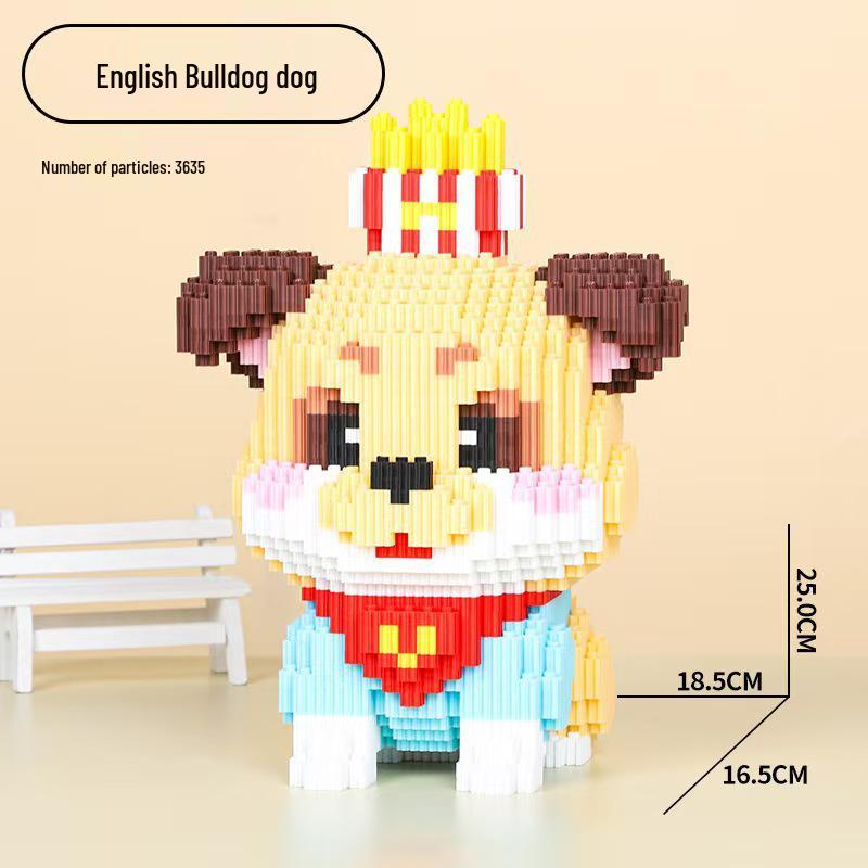 Compatible with LEGO Bricks: Micro-particle Assembly Puzzle Toys for Educational Fun, Ideal Gifts for Boys and Girls