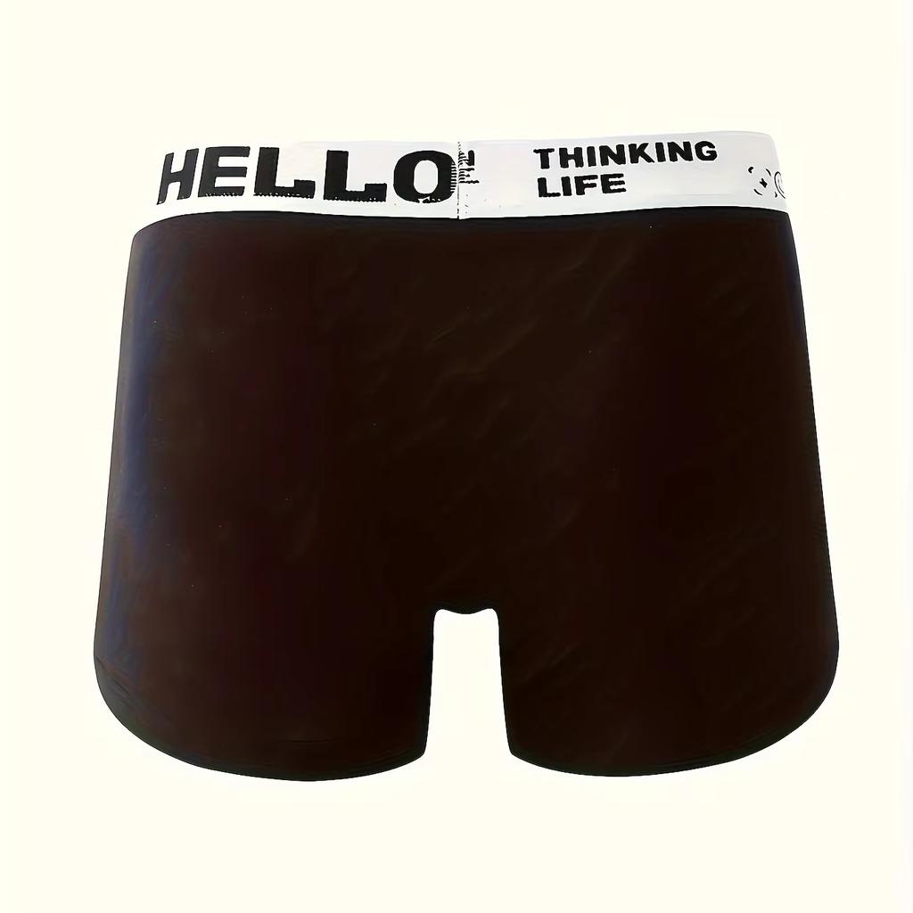 Men's Underwear High Stretch Men Boxer Shorts Breathable Soft Men Underpant Fashion Men's Panties Plus Size