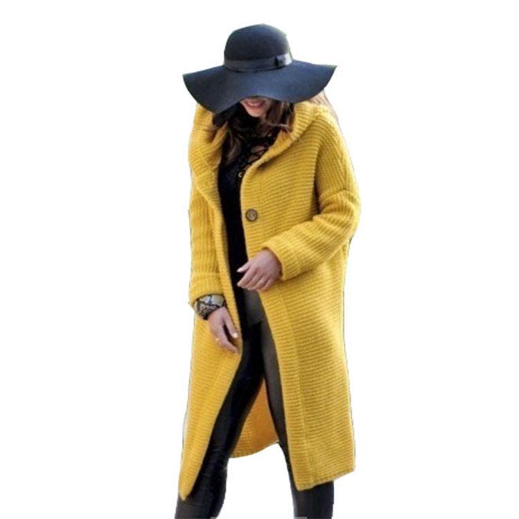Spring 2024 Women's Hooded Cardigan Sweater Knitwear