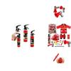 Cross-border Pretend Play Toy Set Firefighter Roleplay Kit For Children