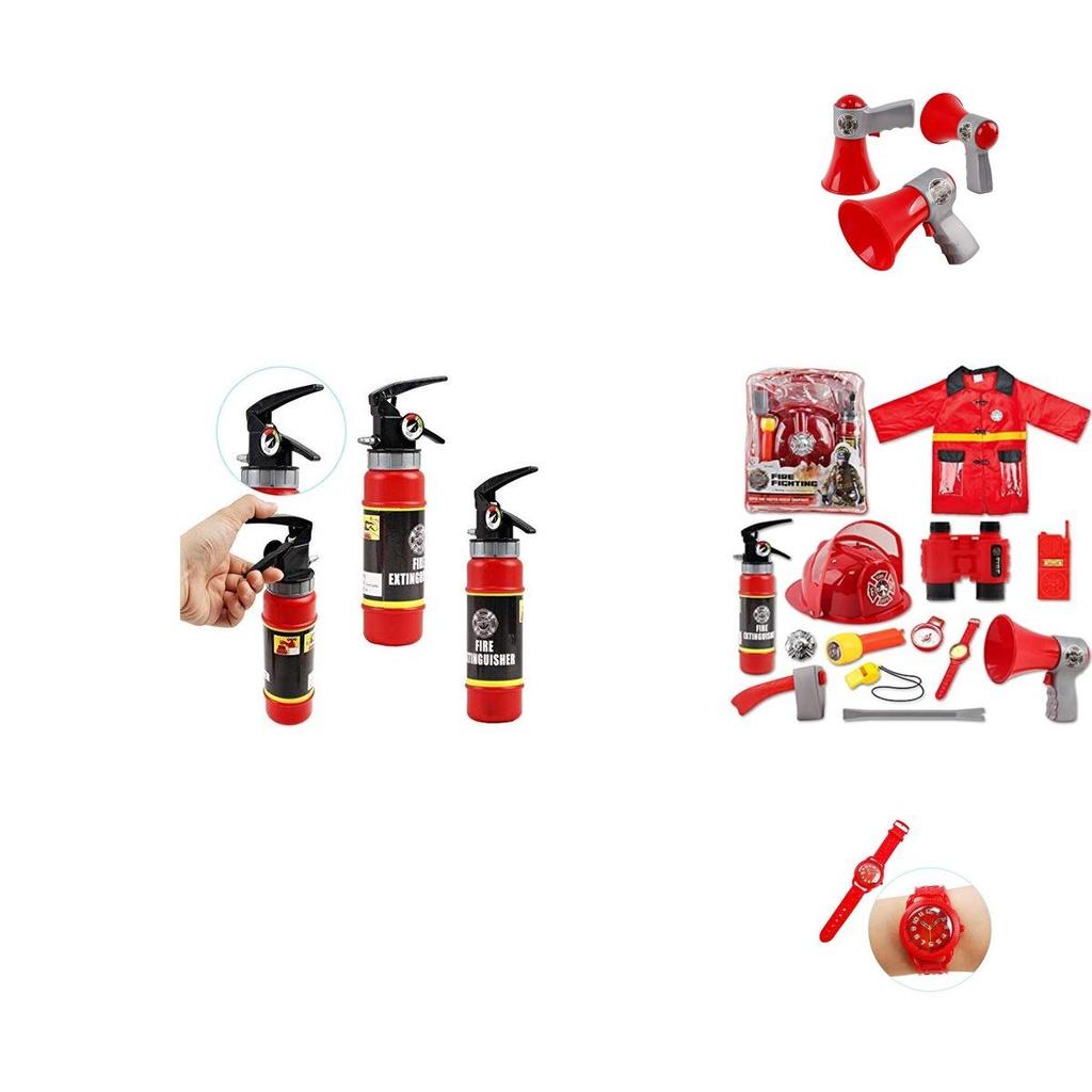 Cross-border Pretend Play Toy Set Firefighter Roleplay Kit For Children