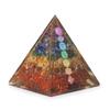 Mit Orgonit-Pyramiden 7x6cm – Kupferstäben – 7 Chakra-Chips