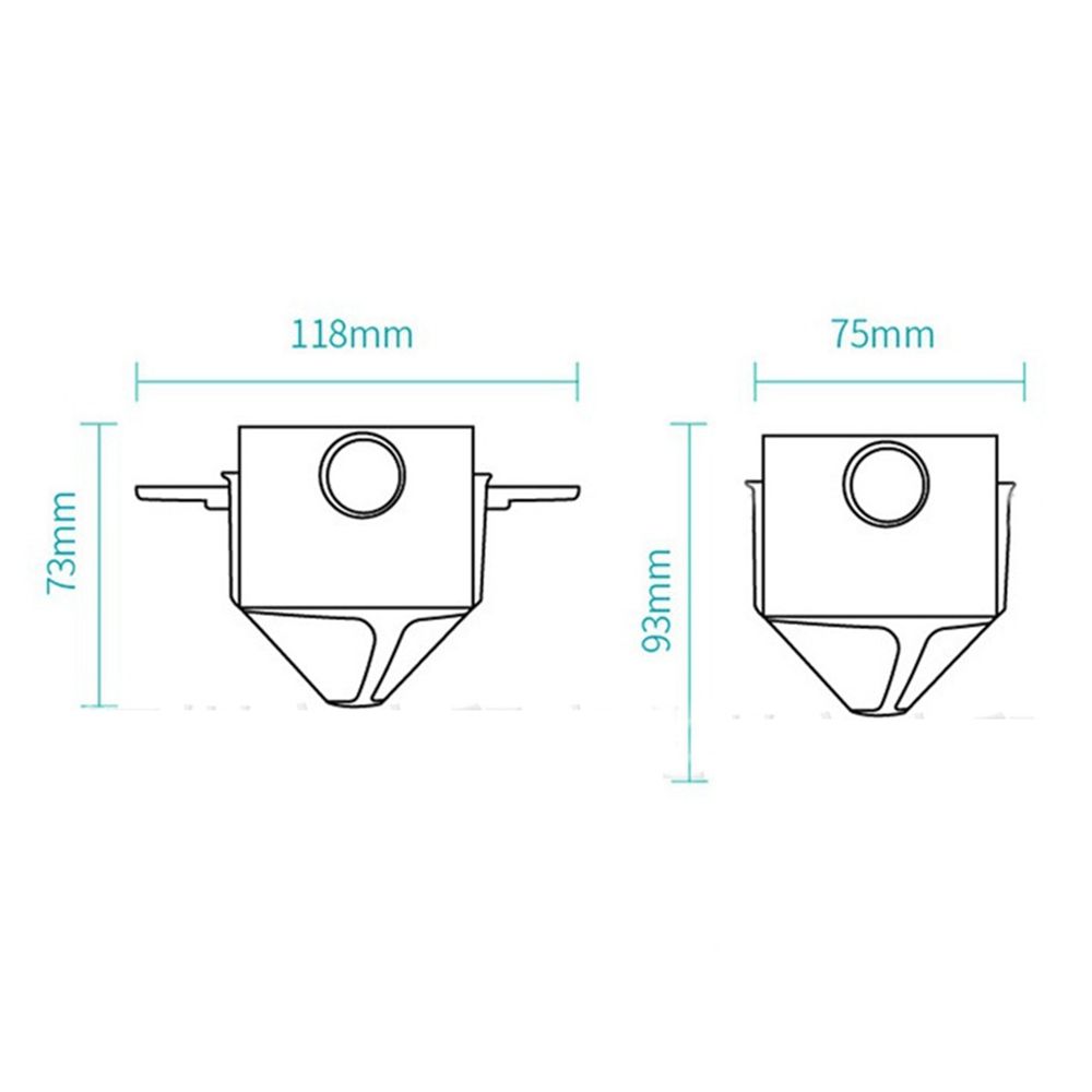 Gift Coffeeware Paperless Coffee Dripper Coffee Filter Pour Over Coffee Maker Coffee Holder