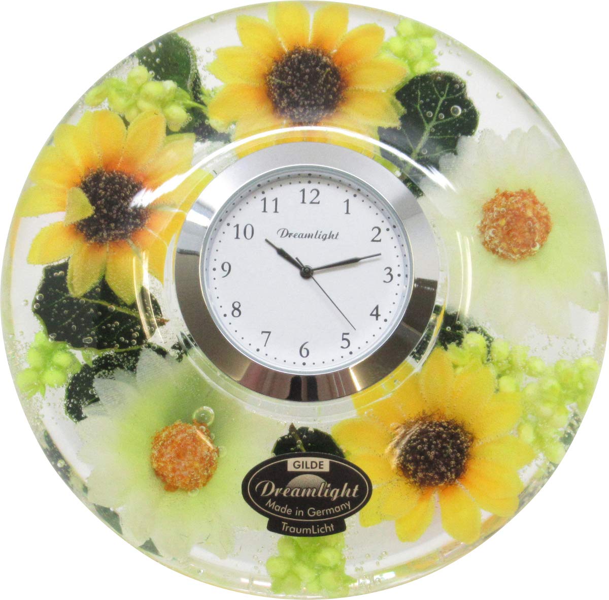 

Dreamlight UFO Mini Clock Set (with stand) Sunflower, 11 x 11cm, CDD7233CL