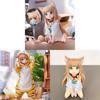 Pvc Sitting Girl Model With Interchangeable Face For Anime Fans And Giftgiving