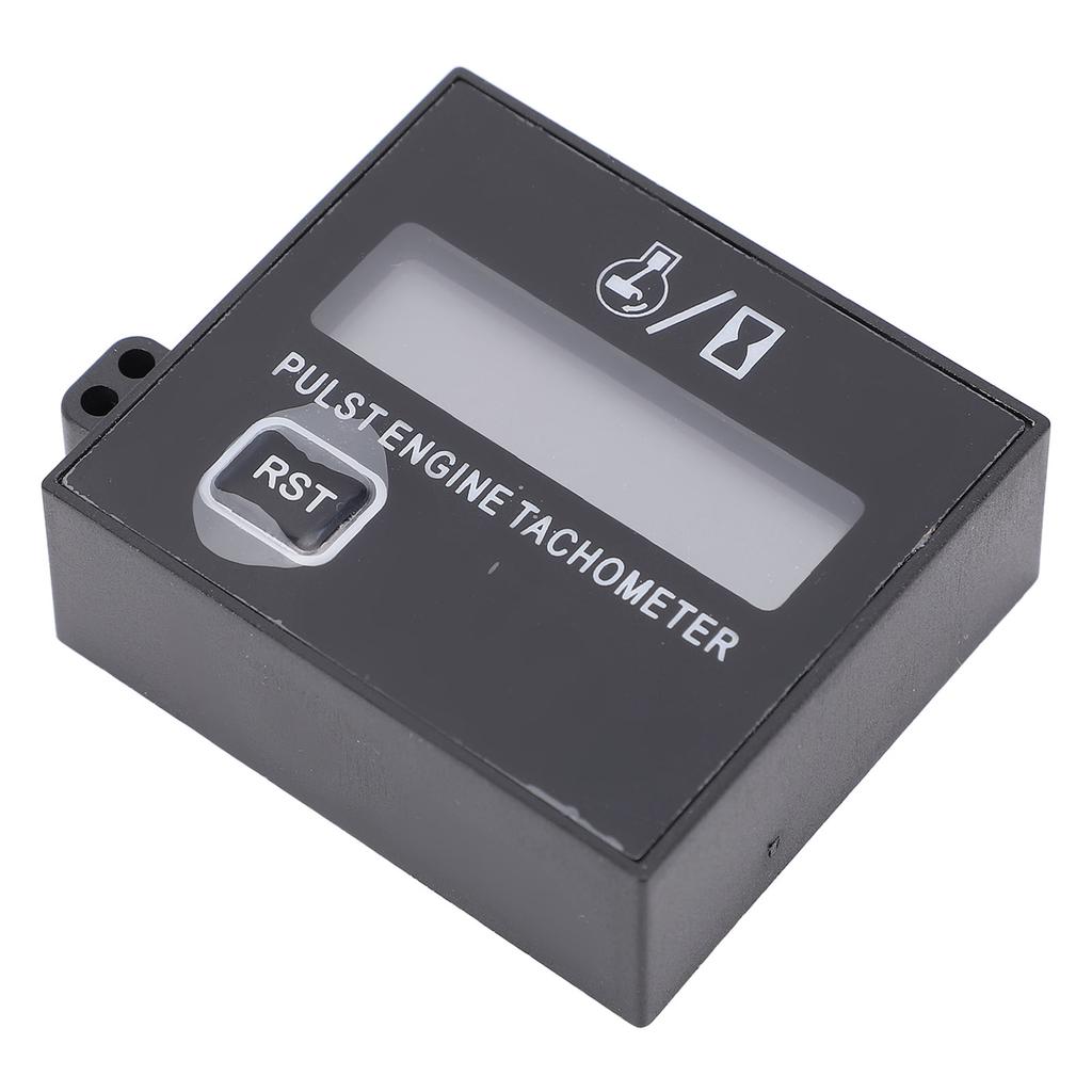 Small Digital Engine Tachometer with Clip Waterproofing Inductive Chainsaw Tacho Gauge RPM Meter