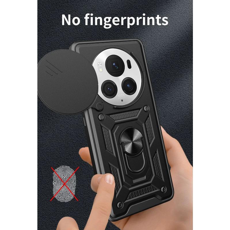 Camera Protect Case for Honor Magic 6 Pro 5 4 Lite Honor X9B X8B X6A X7A X8A X8 X9 X7 X6 Armor Hybrid Metal Ring Cover Fundas