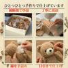 Doshin Made Japan Teddy Bear Plush Toy Fluffy S 21cm Brown Color