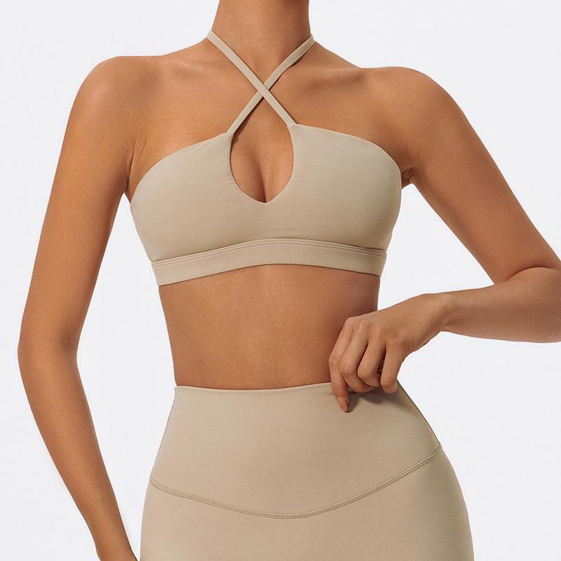 Women's Cross-Back Quick-Dry Breathable Yoga Sports Bra