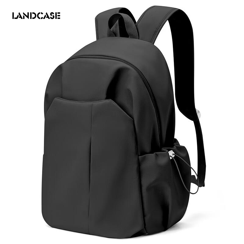 Landcase Backpack for Men, Casual Shoulder Bag for Middle School Students, Large Capacity Laptop Backpack