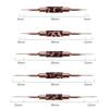 14 Sizes Nail Art Brush Metal Handle Nail Liner Brush Stripe Pattern Painting Brush Acrylic UV Gel Extension Drawing Carving Pen