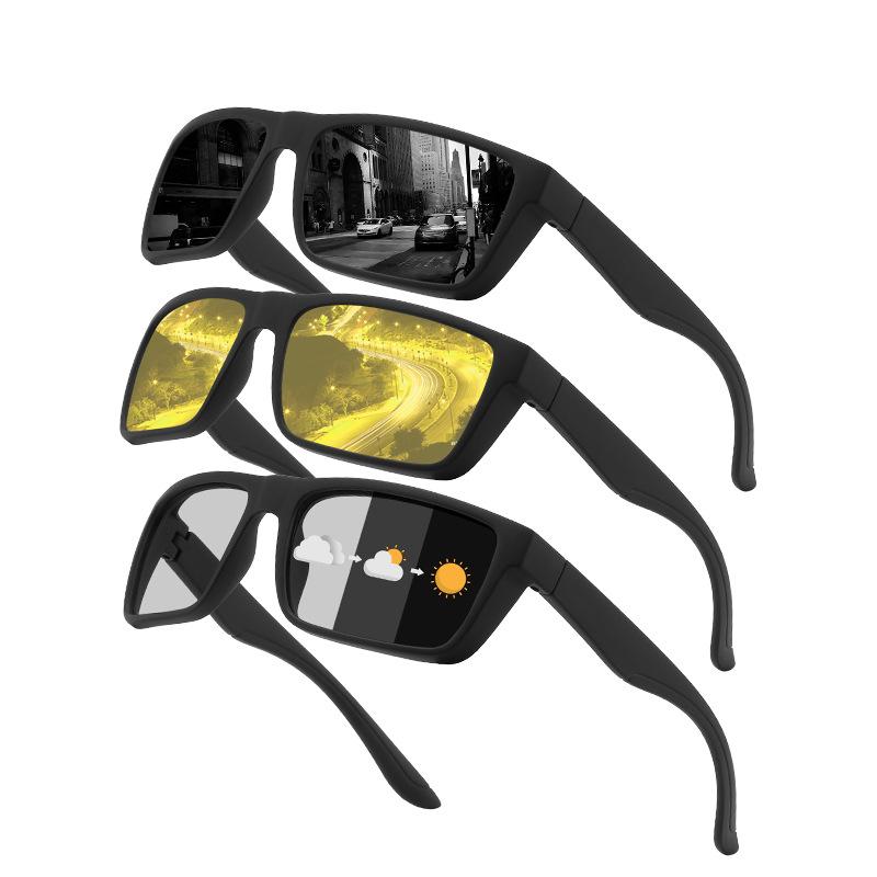 New European American Cycling Sunglasses With Colorful Coating Driving Night Vision Goggles Outdoor Fashionable Trend