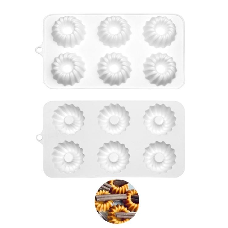 Savarin/Madeleine Silicone Mold Fondant Chocolate Mold DIY Mousse Cake Mold