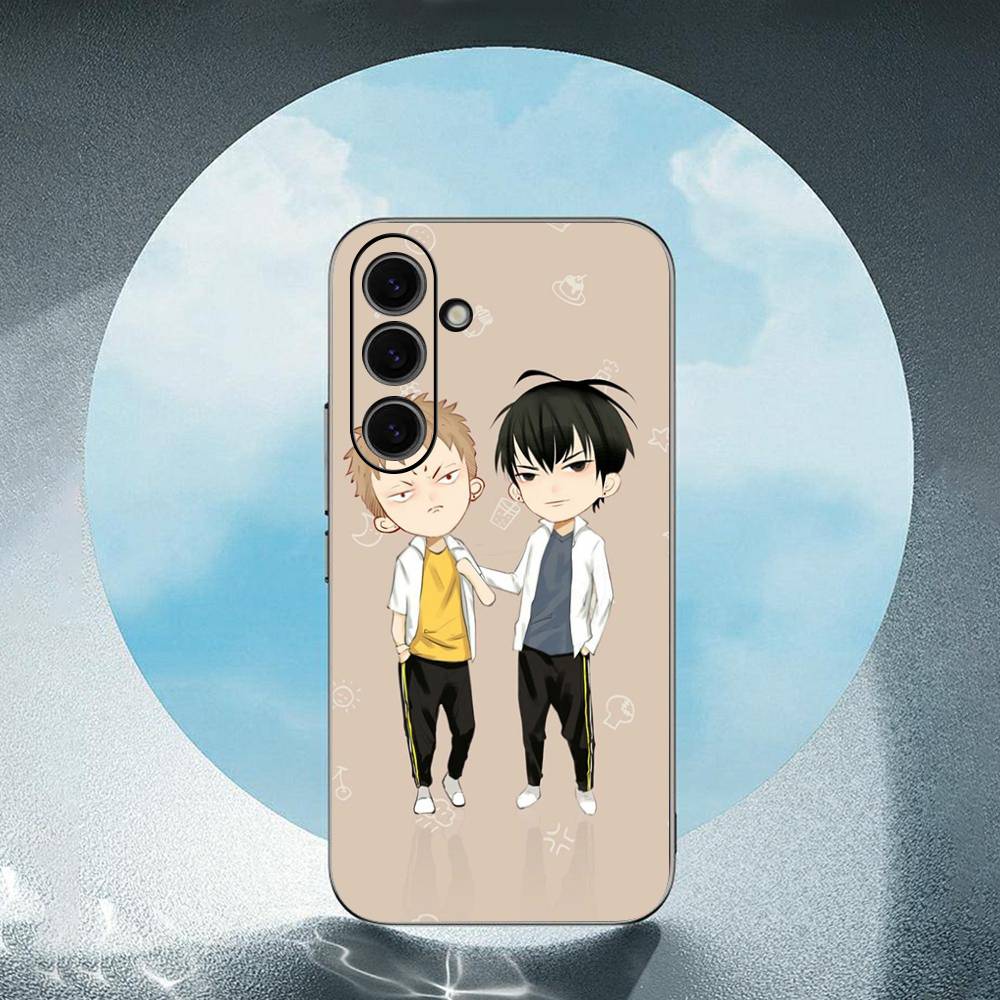Anime 19 Days For Samsung Galaxy S25 S24 S23 Ultra S22 S21 Plus S20 Black Soft Silicone Protective Case