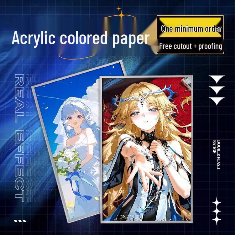 Acrylic Anime Standee: Custom Laser Sand Ornament
