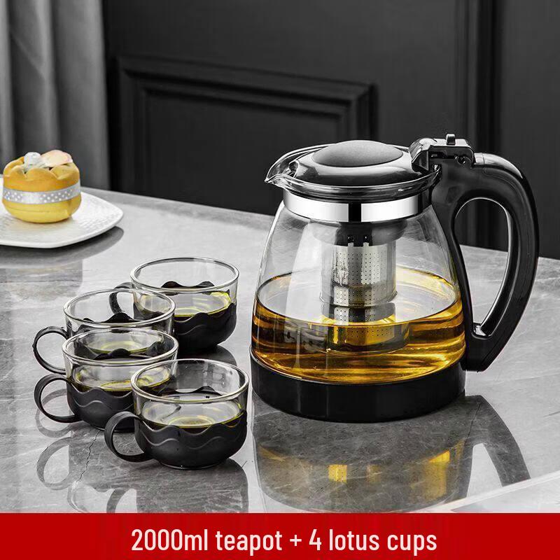 Biaoxing Large Heat-Resistant Glass Teapot