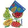 1pc Wooden Early Education Stringing Game Fruit Threading Board  In Colorful Gift Box, Educational Toy For Toddlers,Promotes Creativity,Threading Toy,