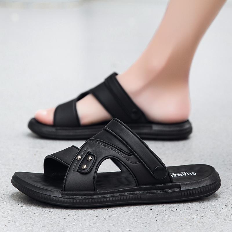 Summer Men Sandals Open Toe Flat Mens Casual Shoes Outdoor Walking Sandals for Men Beach Shoes sandalias hombre Men slippers