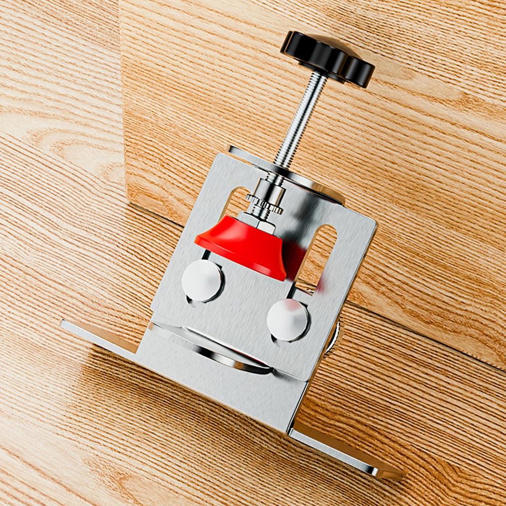 Cabinet Door Mounting Jig Cabinets Frame Clamp Household Hidden Door Stainless Steel Mounting Support Woodworking Tools