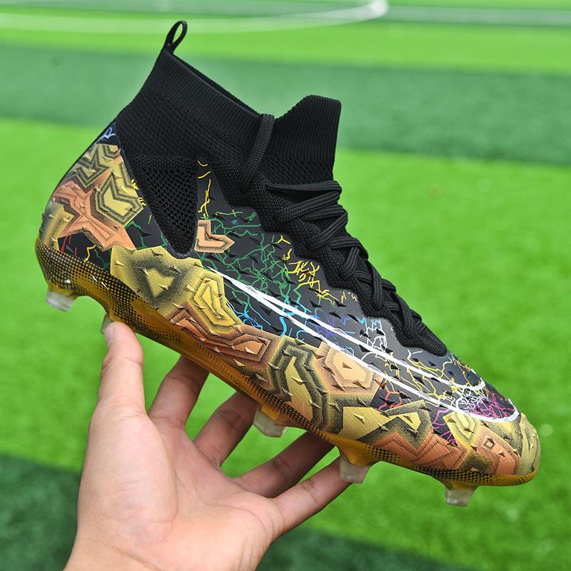 FG/TF Herren Fußballschuh Kunstrasen Training Futsal Halle Fußballschuhe Outdoor Kinder Fußballschuhe für Kinder Professionelle Sneaker