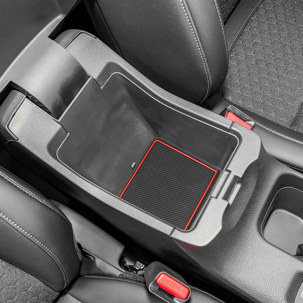 Door Slot Mat Gate Groove Cushion for Honda HRV 2021 2022 RHD Car Door Rubber Cup Holder Mats Anti-slip Carpets Position Acc
