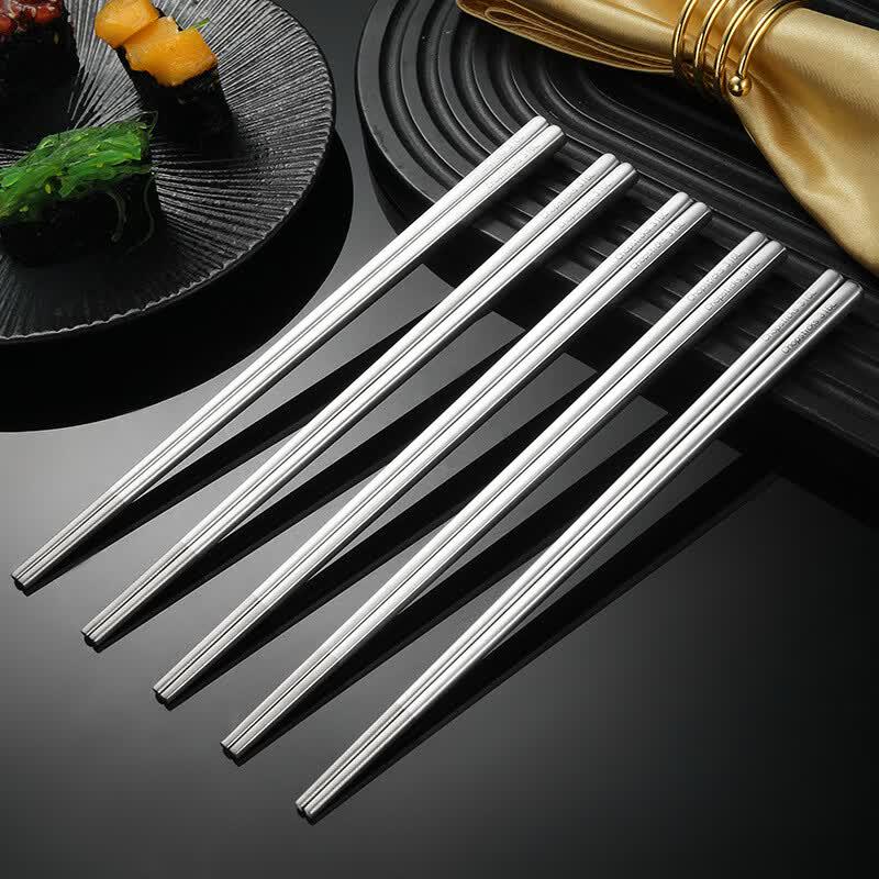 Aishangla 316L Stainless Steel Chopsticks (1 Pair)