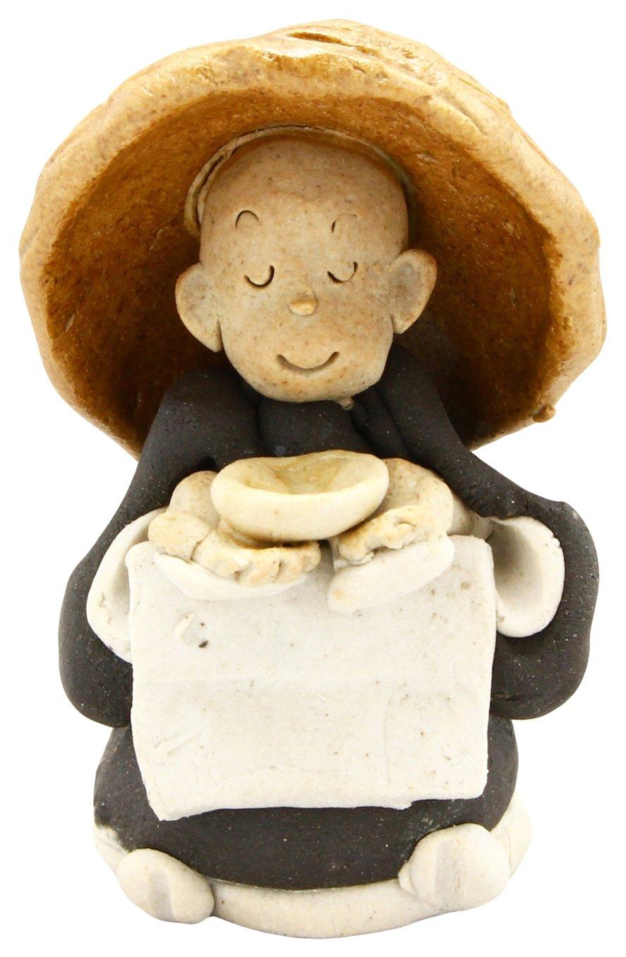 

Миноская керамика, Томохару Хосокава, молодой монах, просящий милостыню, 536-0008