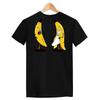 Fun Banana Graphics  Clothing Trend O Collar Short Sleeve Quick Drying Top Youth Vitality Hip Hop Funny Boy T-Shirt