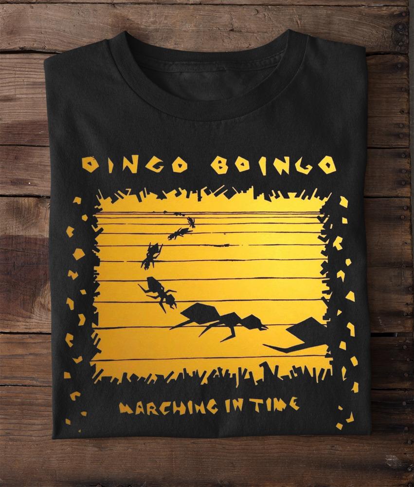 Oingo Boingo Band member Cotton Black Men All size Shirt Unisex T-Shirt XXL