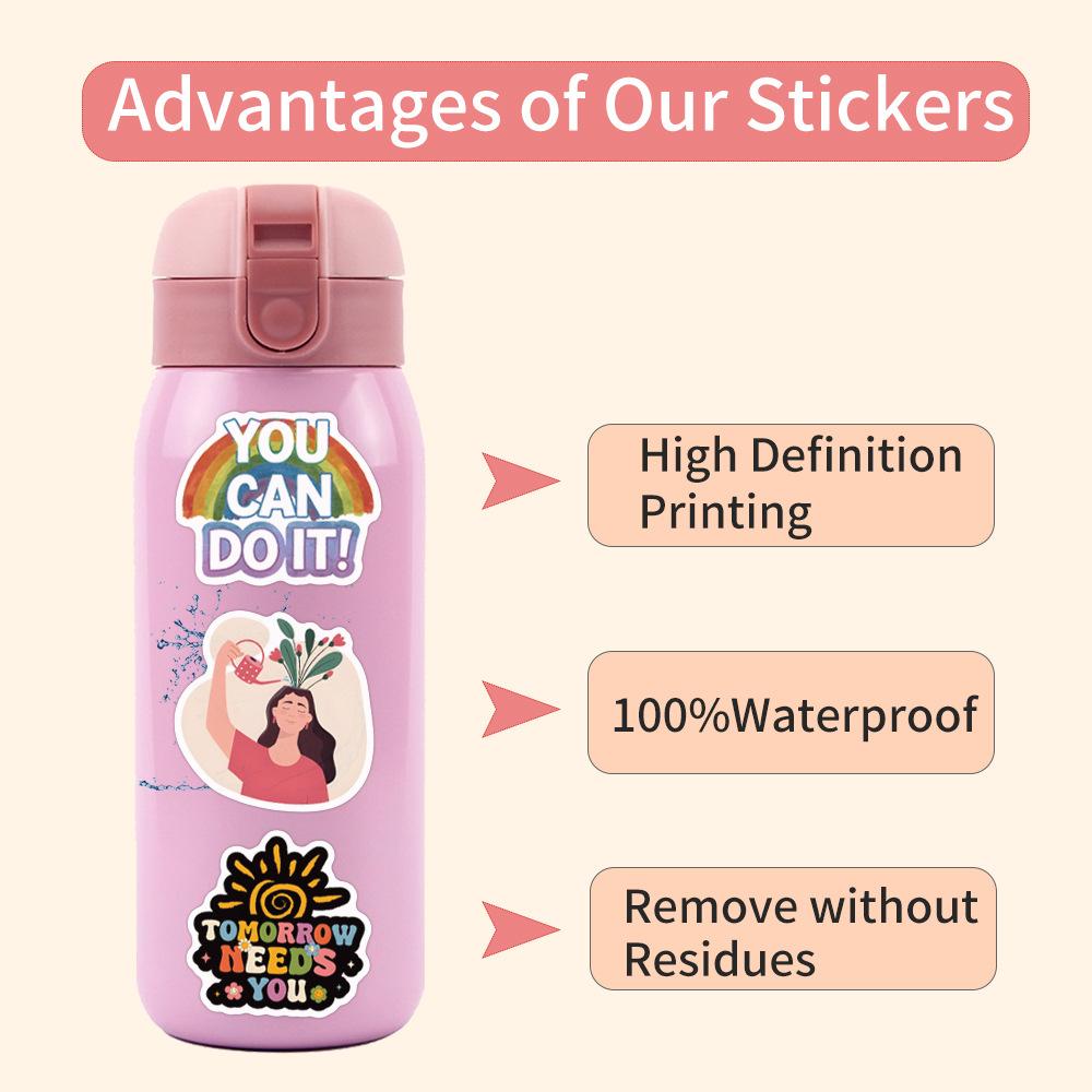 110 Graffiti-Sticker für psychische Gesundheit Roller Laptop DIY-Sticker
