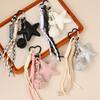Pu Star Keychain Bag Pendant With Handcrafted Rope For Fashion Accessories